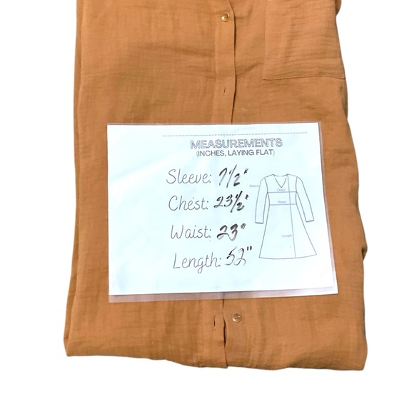 Blue Ivy Maxi Gauze Amber Dress M Women Boho Casual Fall Resort Slits Comfort - Picture 8 of 8